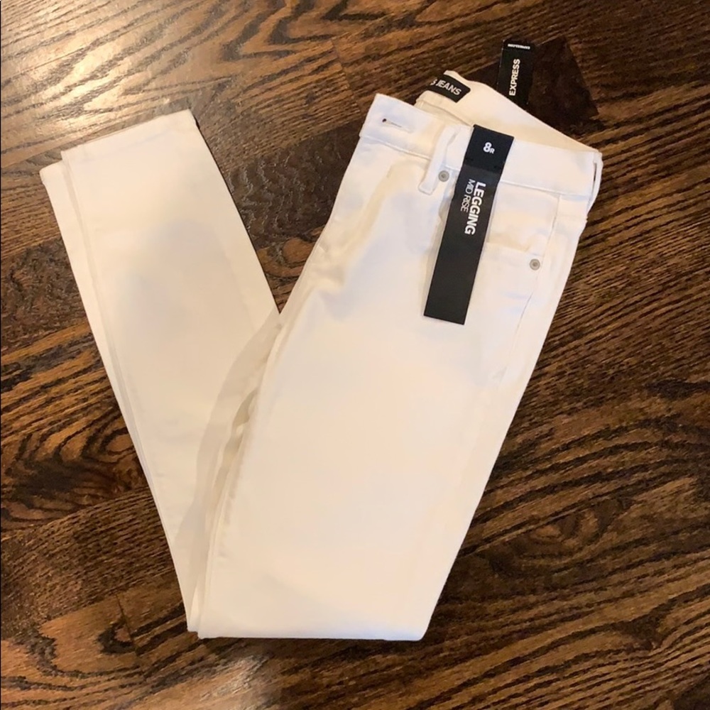 White Express Jeans legging - mid rise BRAND NEW